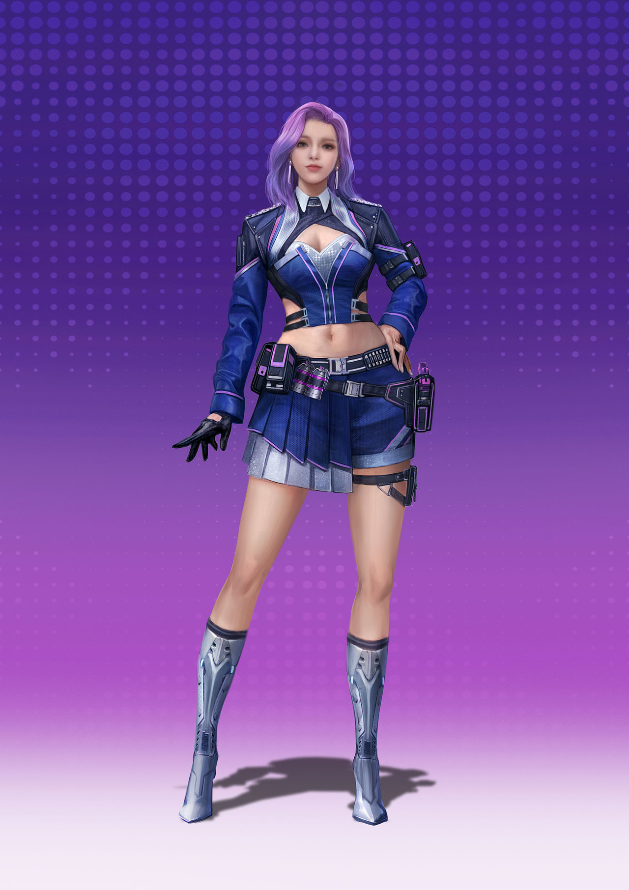 女（图ZMzAwNDM5Njky） - 游戏原画 - 站酷设计师Gionmint原创素材 - 站酷ZCOOL