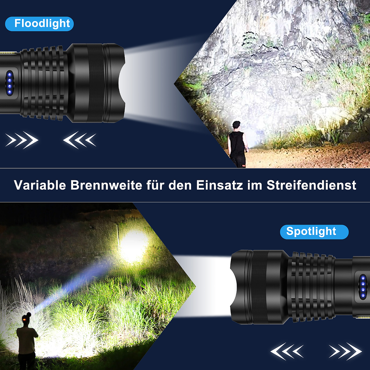 亚马逊手电筒套图A+