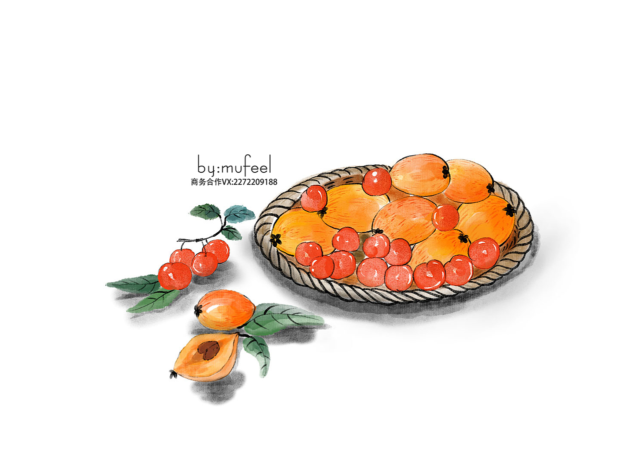 国风系列插图（图ZMzM5NzEzMTAw） - 儿童插画 - 站酷设计师mufeel原创素材 - 站酷ZCOOL