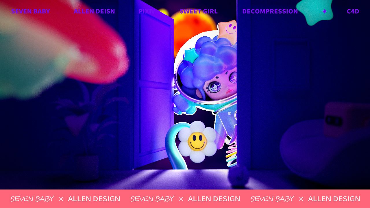SEVEN BABY丨柒宝IP设计（图ZMzI0ODIwODk2） - IP形象 - 站酷设计师是艾伦先生吖原创素材 - 站酷ZCOOL