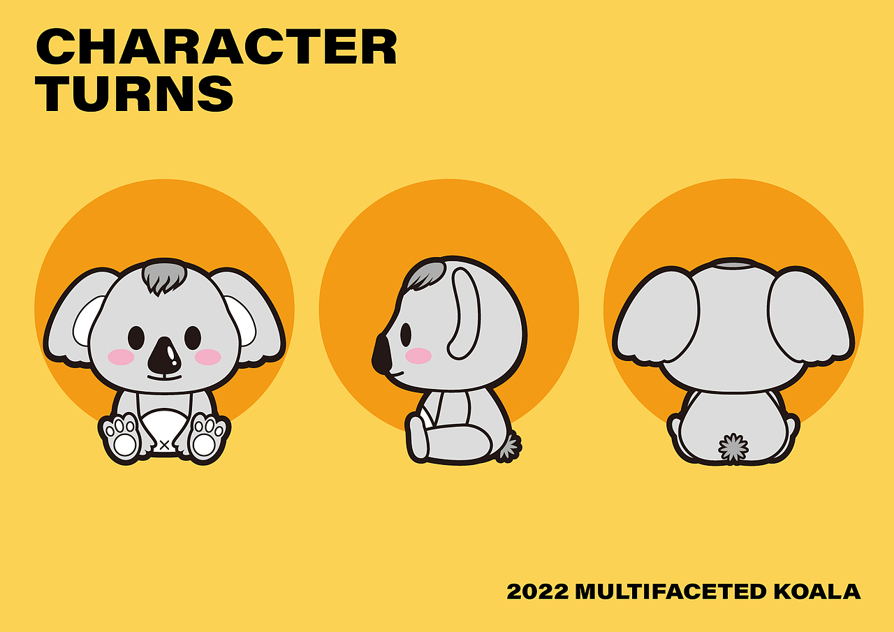 MULTIFACETED KOALA｜IP形象设计（图ZMzA0NTc1MzQ4） - 商业插画 - 站酷设计师Rabbit阿苏原创素材 - 站酷ZCOOL