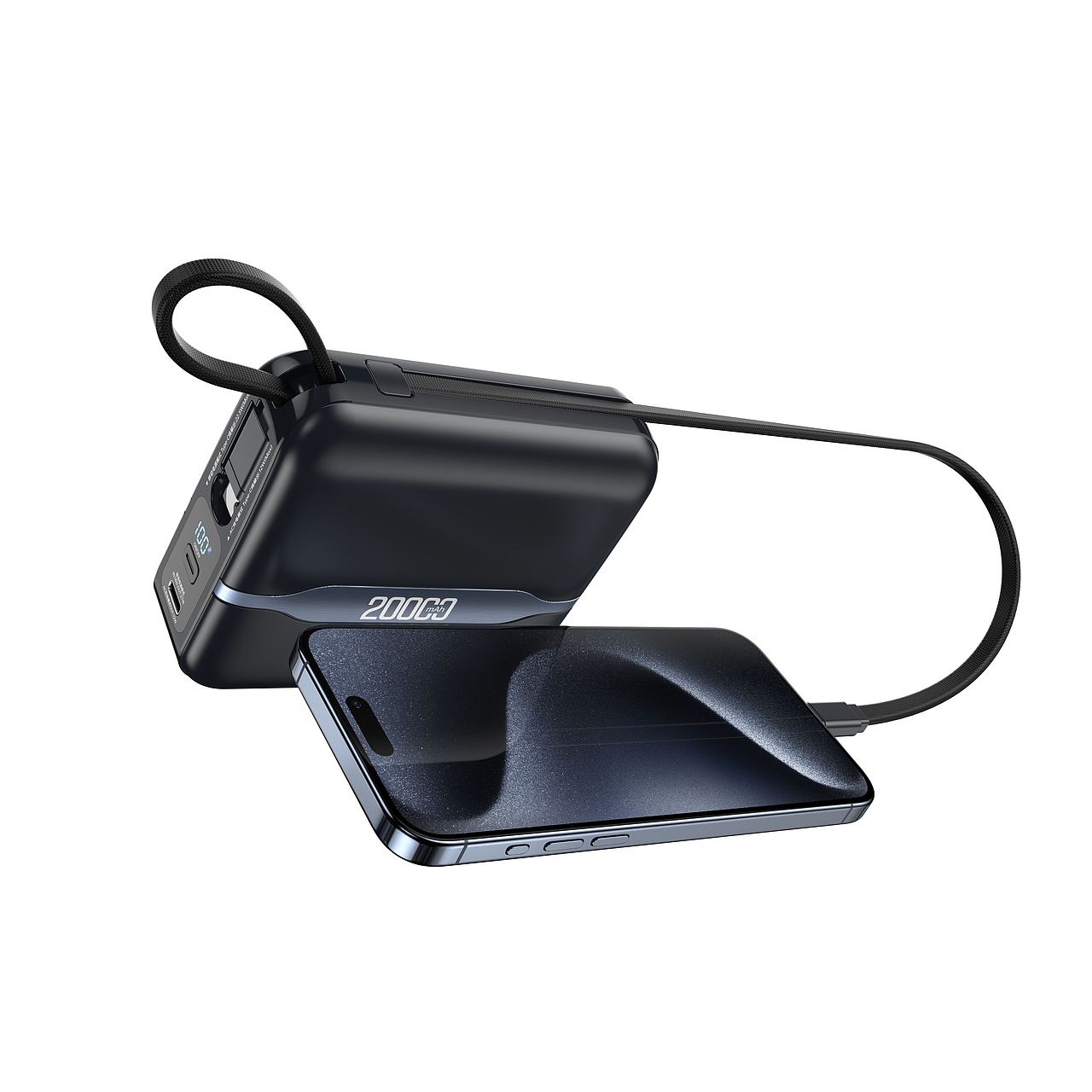 十月渲染节选丨数据线、充电宝、自拍杆、快充头、场景