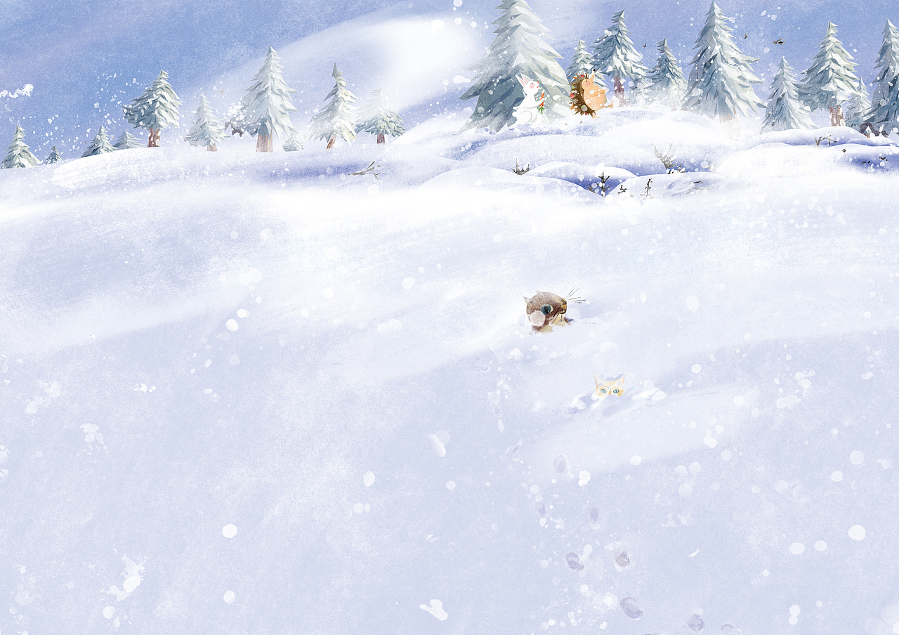 出版社故事书配图-儿童插画