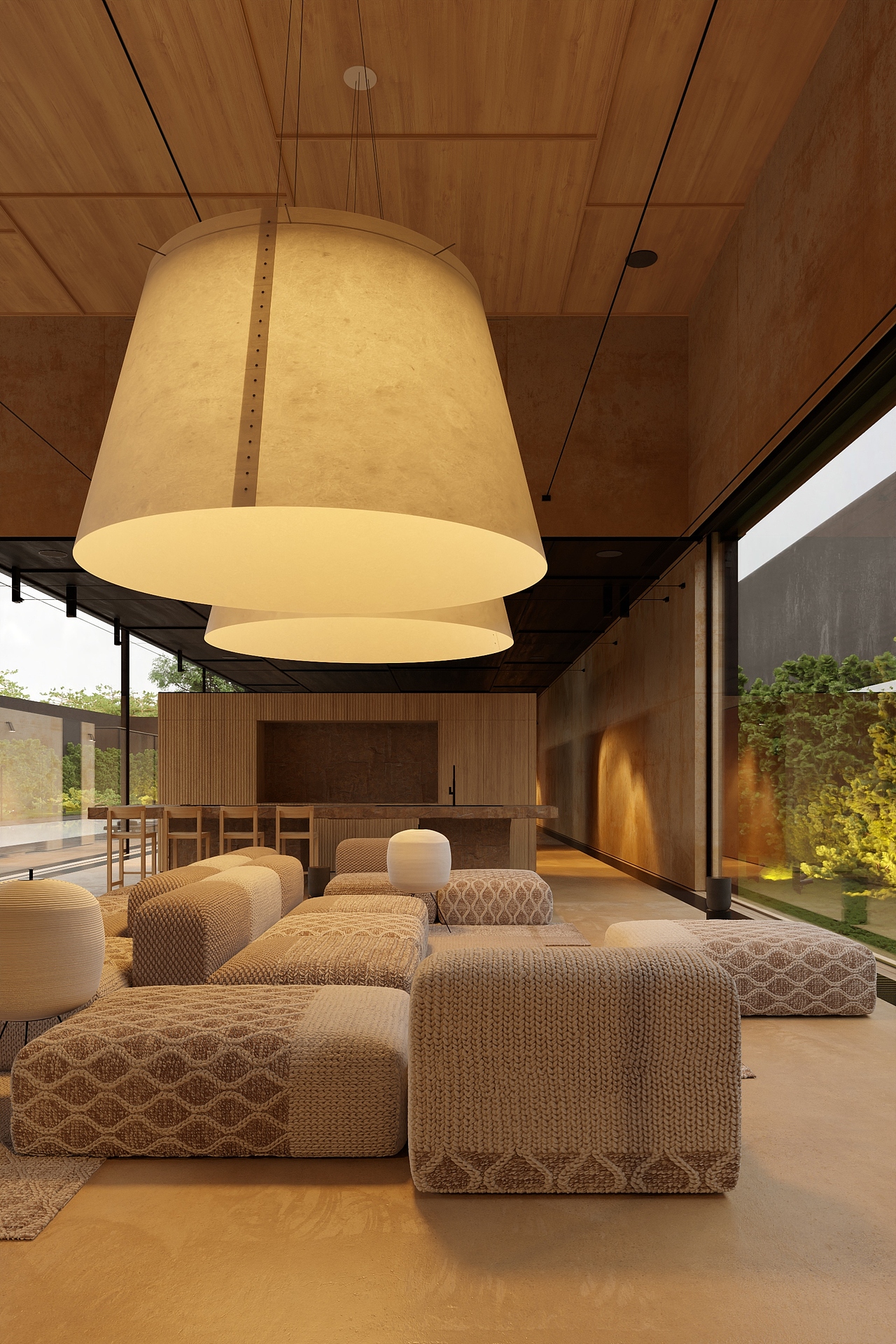 極簡別墅的整體方案