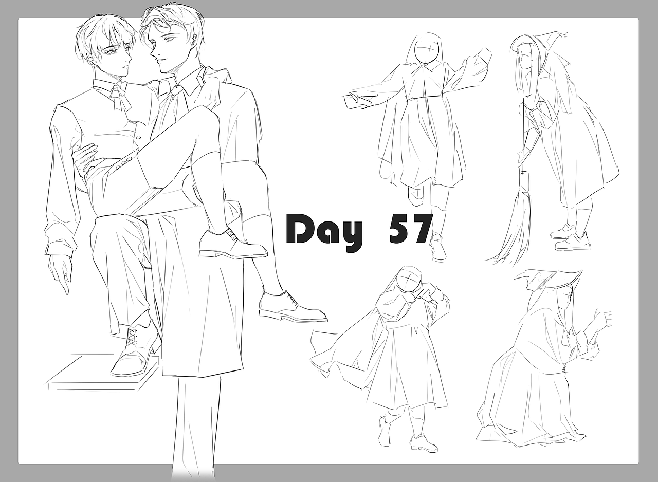#速寫60天挑戰(zhàn)賽# Day57 @速寫班長（圖ZMjk4ODE0MzY4） - 創(chuàng)作習(xí)作 - 站酷設(shè)計(jì)師光城祭原創(chuàng)素材 - 站酷ZCOOL