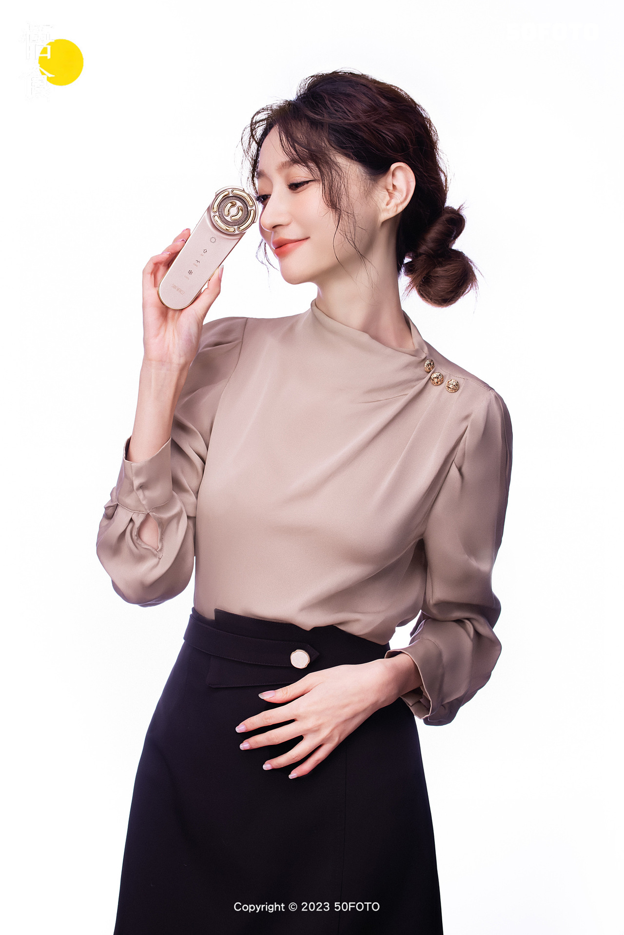 商业案例丨美容仪的森系场景