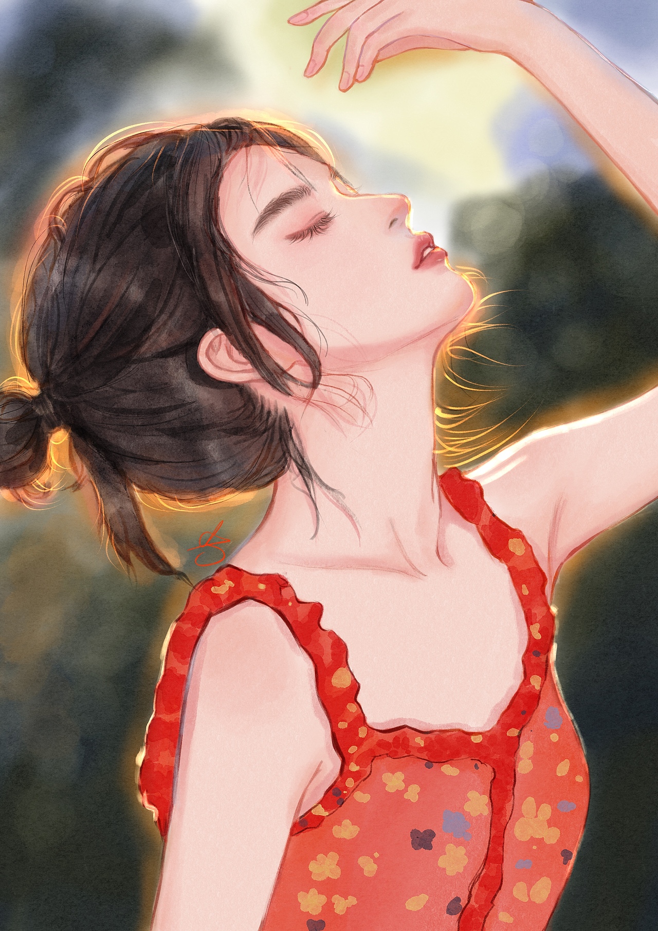 商业插画与日常人物插画练习（图ZMzIxODQyNDMy） - 创作习作 - 站酷设计师晕云陨韵吖原创素材 - 站酷ZCOOL