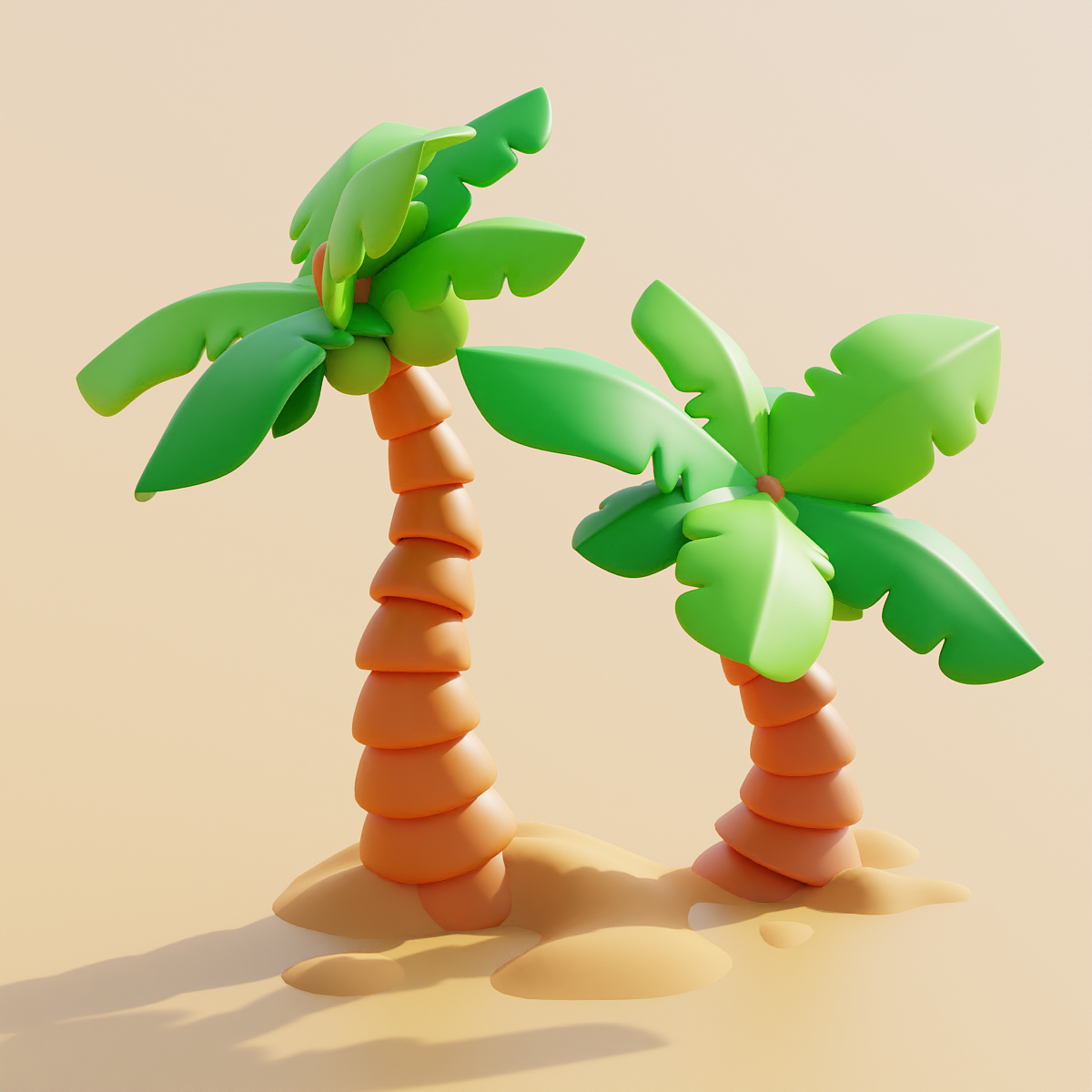 作品五——椰子树