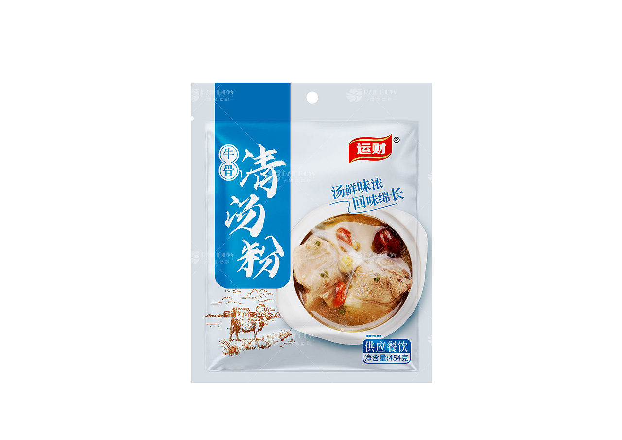 汤粉调料包装系列设计