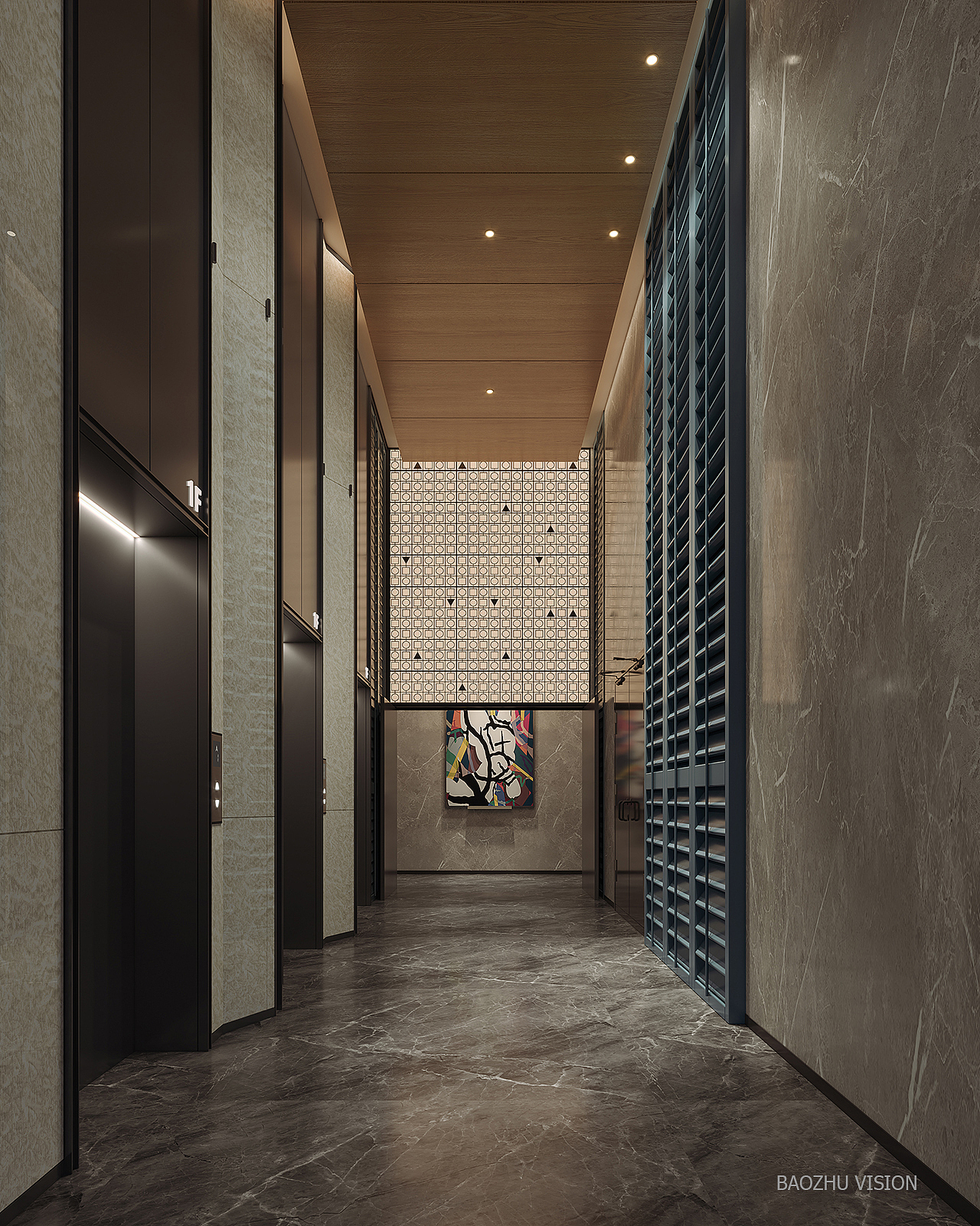 君屿酒店效果图方案（图ZMzE4MzU3NTEy） - 酒店餐饮设计 - 站酷设计师宝猪GZC原创素材 - 站酷ZCOOL