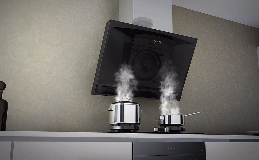 名气油烟机三维CG动画