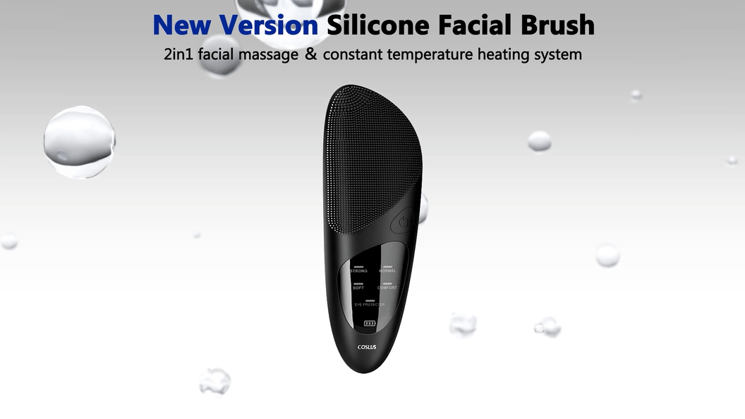 眼部加热硅胶洁面仪