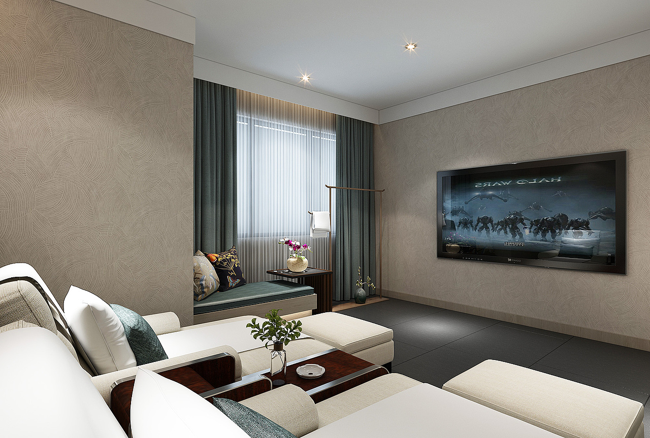 银川装修公司|银川足浴店装修设计效果图