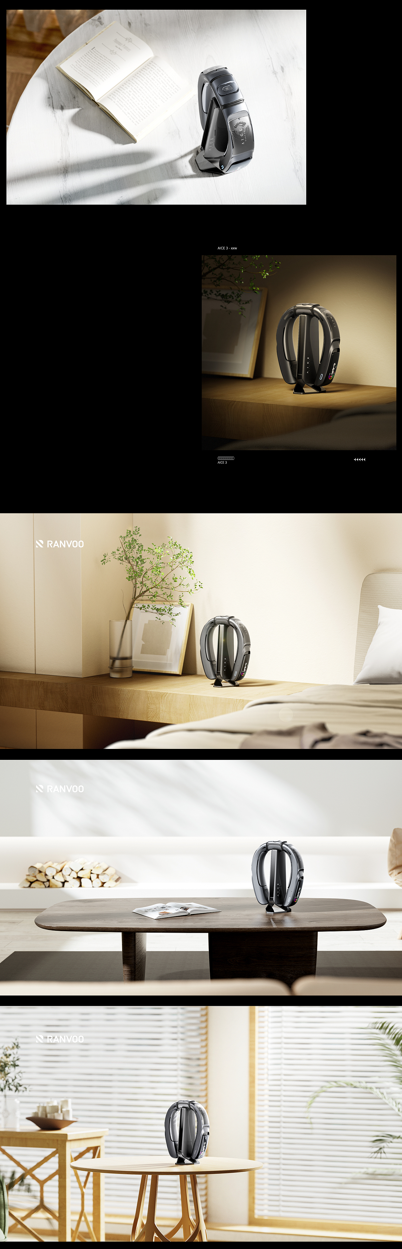 锐舞-AICE3 挂脖空调 海外众筹项目（图ZMzM5NTg1MDU2） - 产品 - 站酷设计师小小吴哈原创素材 - 站酷ZCOOL