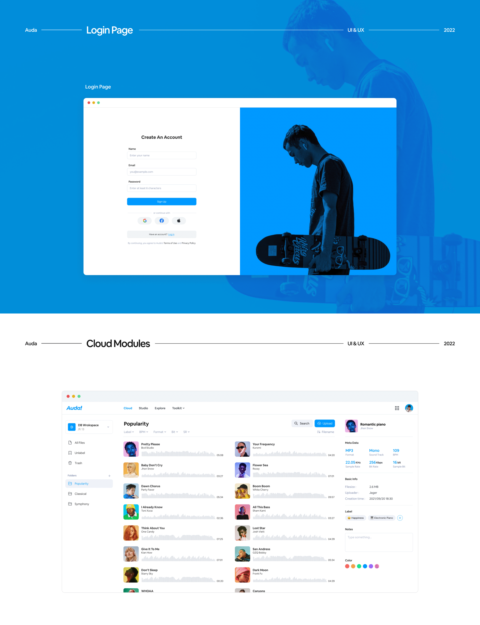 Auda Web 1.0（图ZMzEzMDU4Nzg4） - APP界面 - 站酷设计师我不能吃太酸原创素材 - 站酷ZCOOL