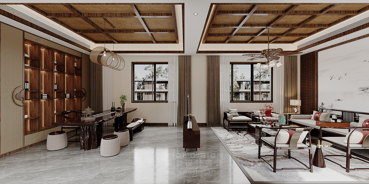 新中式 混搭 东南亚风