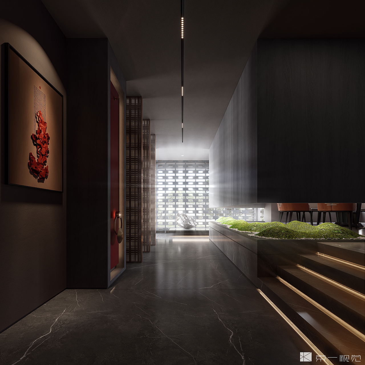 会所设计效果图表现