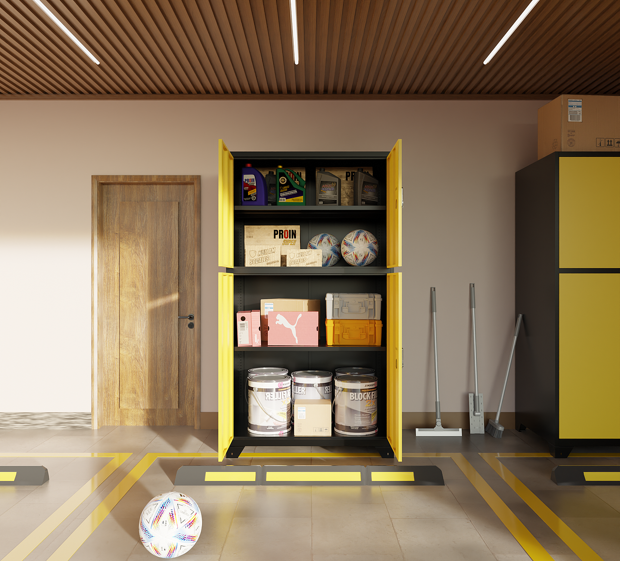 停车位储物柜-车位柜