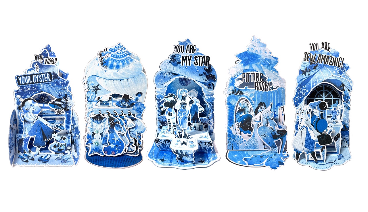 魔女的盛宴4|立体书里的海底时装店