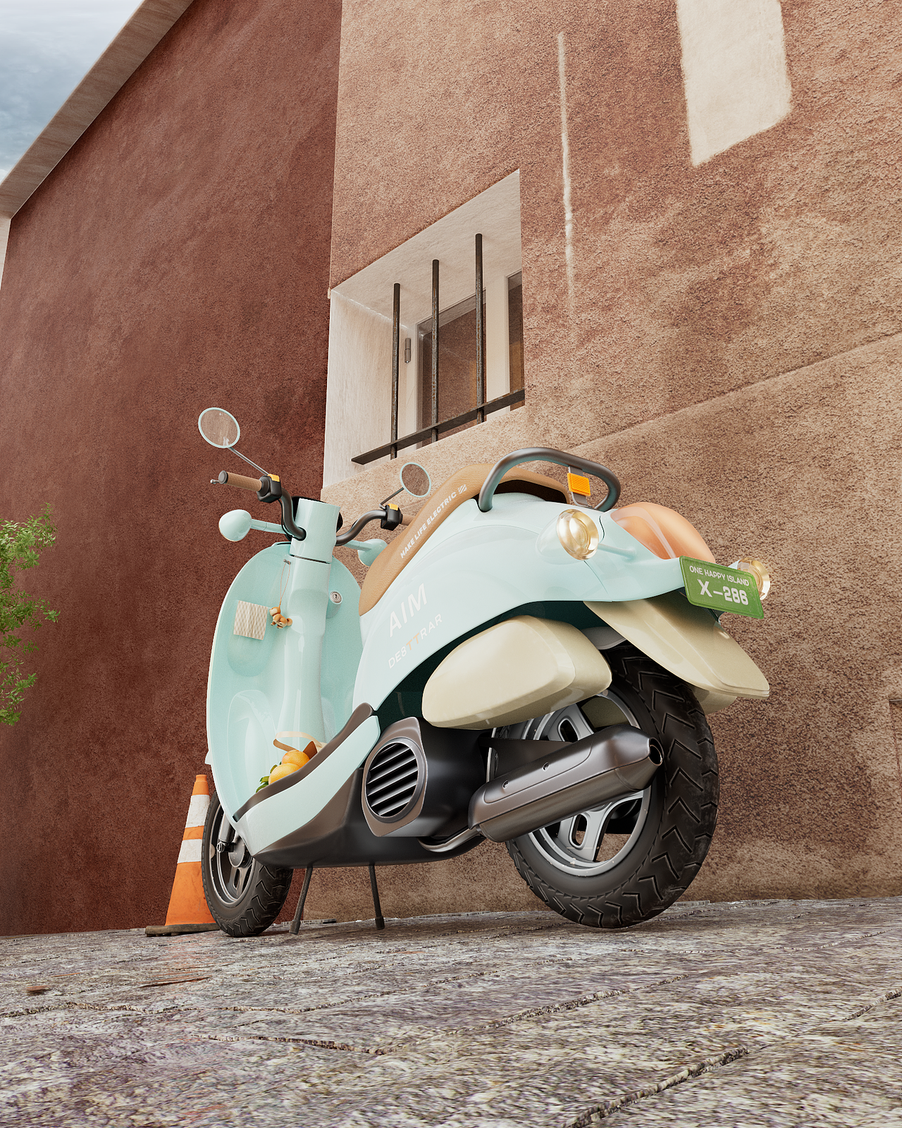 雨后街道渲染（图ZMzQzMjkyODI4） - 产品 - 站酷设计师黄海宝原创素材 - 站酷ZCOOL