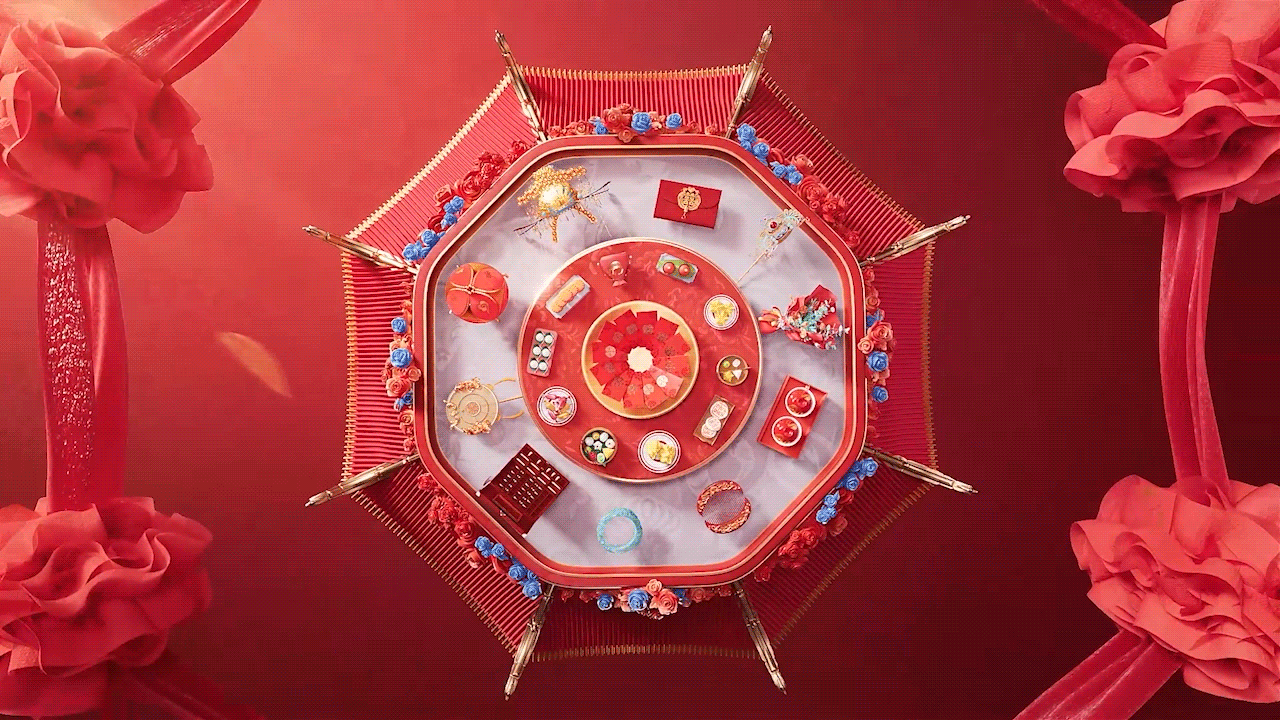 中国婚礼—好事成双季 片头动画（图ZMzM5MjYxMzEy） - 动画/影视 - 站酷设计师2XLabs原创素材 - 站酷ZCOOL