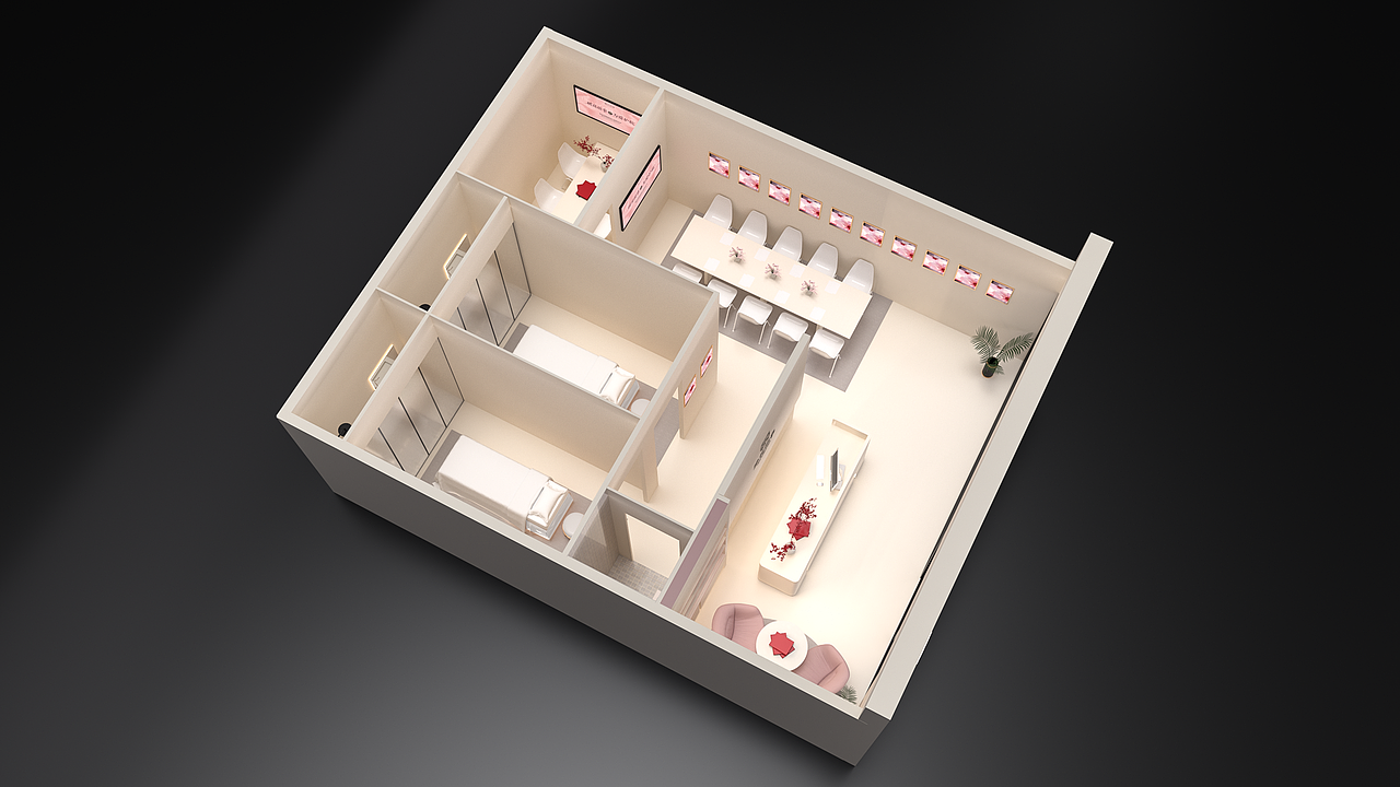 《桃花故事》品牌升级—门店设计