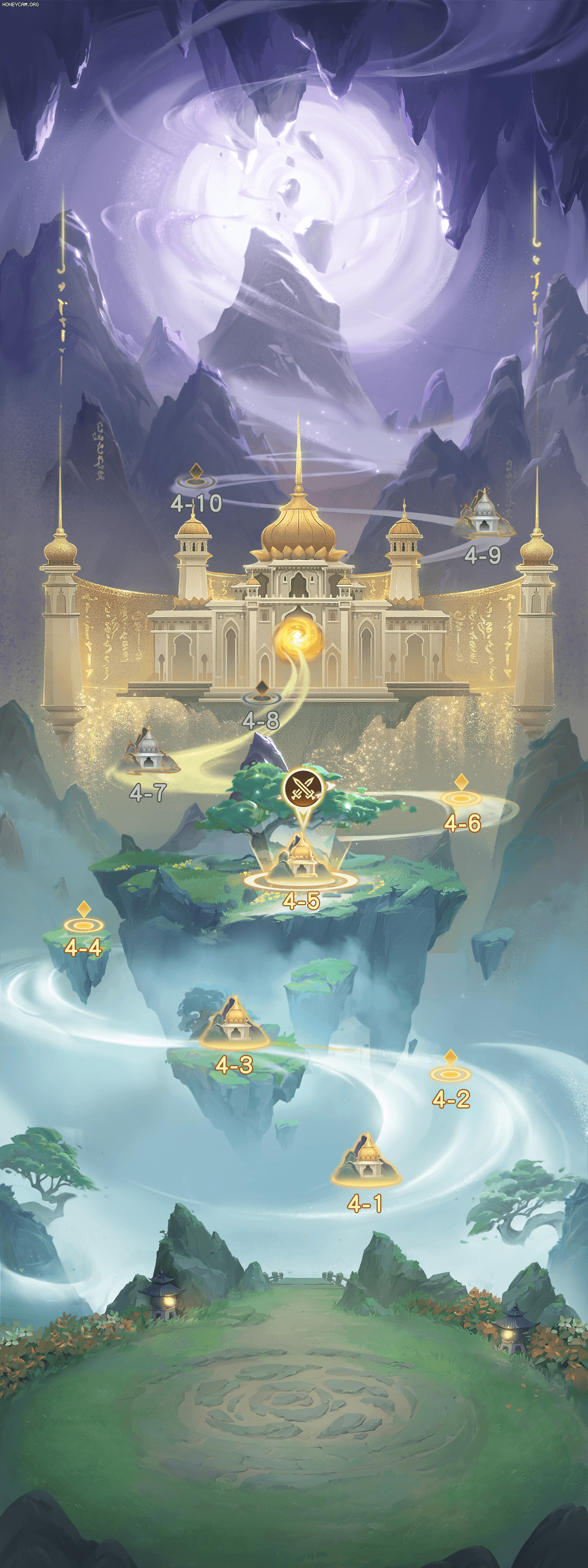 游戏关卡地图动效（图ZMzI5OTQwNjY4） - 动效设计 - 站酷设计师Yeawacon原创素材 - 站酷ZCOOL