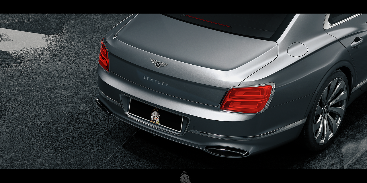 宾利飞驰Studio场景测试渲染（图ZMzIzMDUyNDk2） - 机械/交通 - 站酷设计师FireprZano原创素材 - 站酷ZCOOL