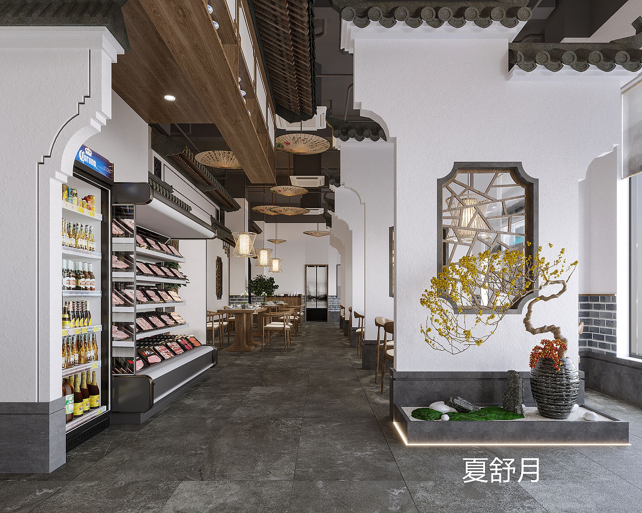 餐厅（图ZMzU3ODA0MzU2） - 酒店餐饮设计 - 站酷设计师夏舒月原创素材 - 站酷ZCOOL