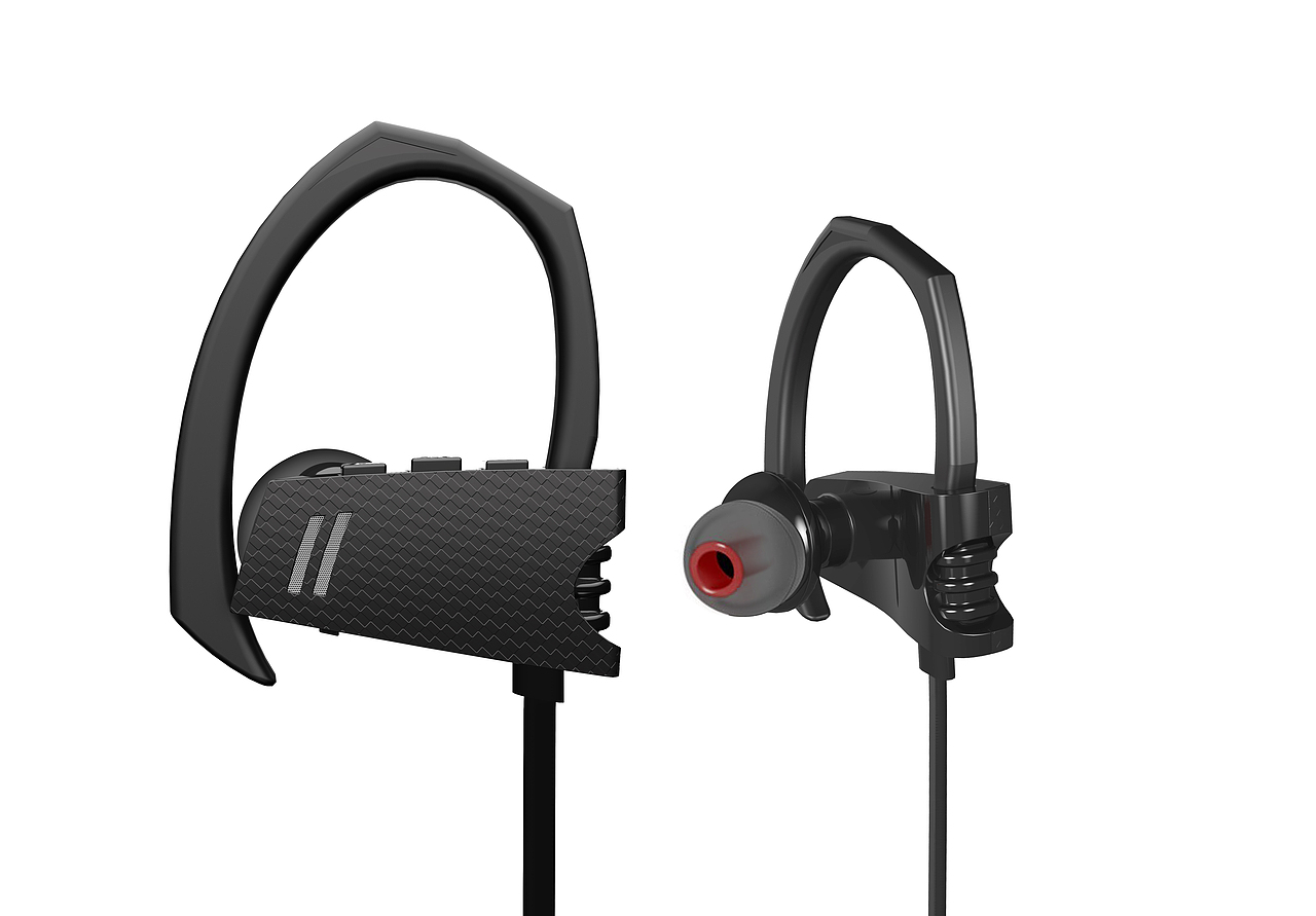 蓝牙耳机产品渲染3d建模详情页设计