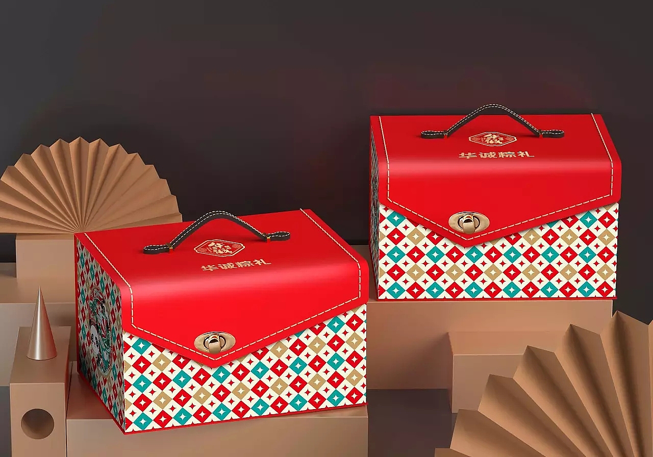 颐瑞华诚 x 巨灵设计 端午节粽子礼盒包装设计