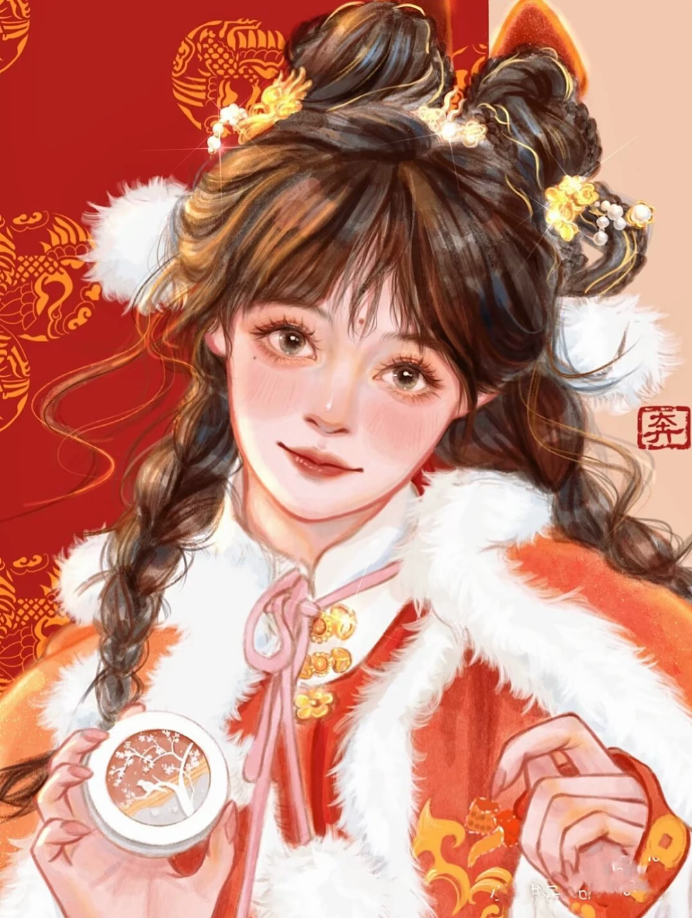 古风（图ZMzI1MjIzMjk2） - 艺术插画 - 站酷设计师千曦少主原创素材 - 站酷ZCOOL