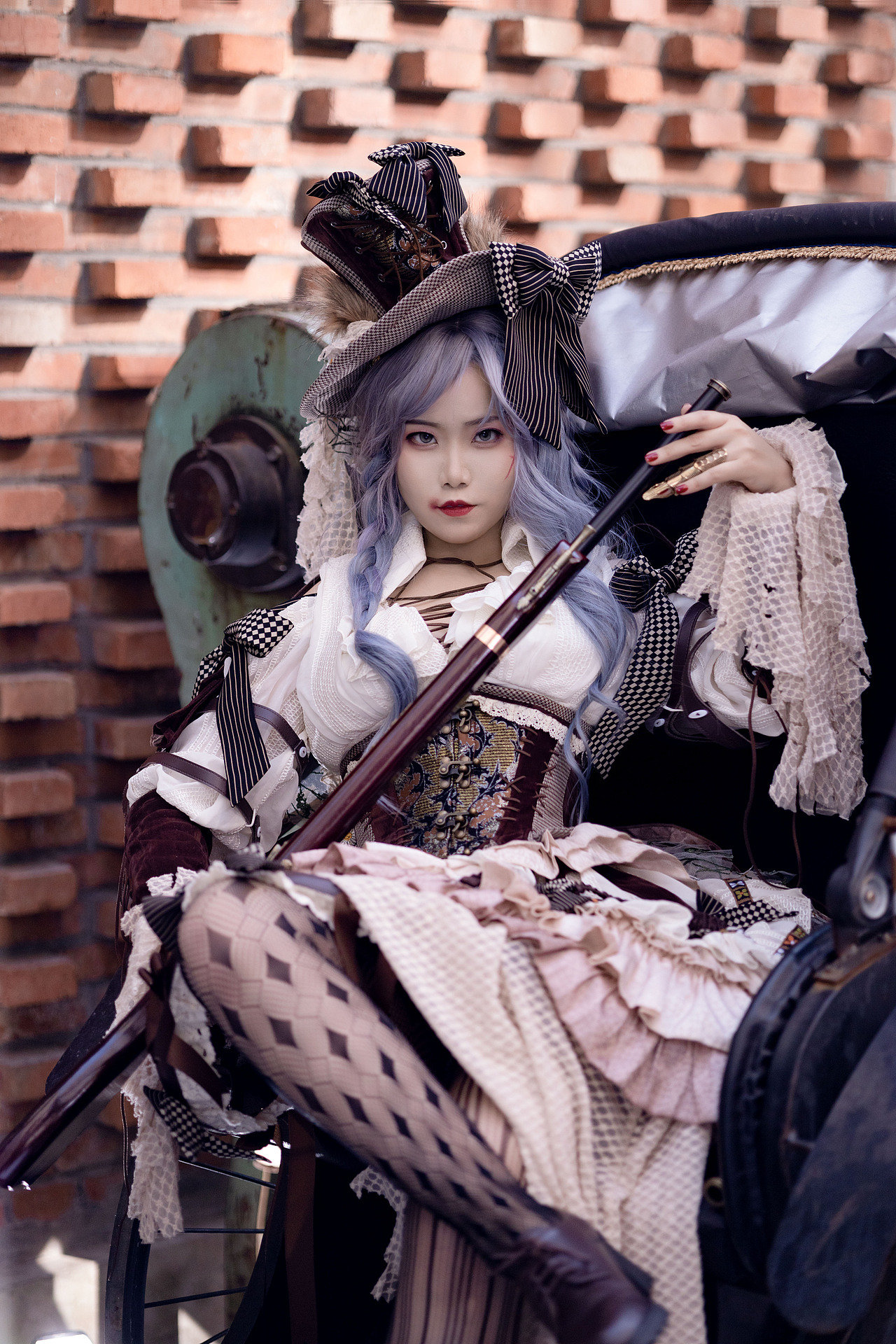 古典玩偶蒸汽朋克狼化小红帽