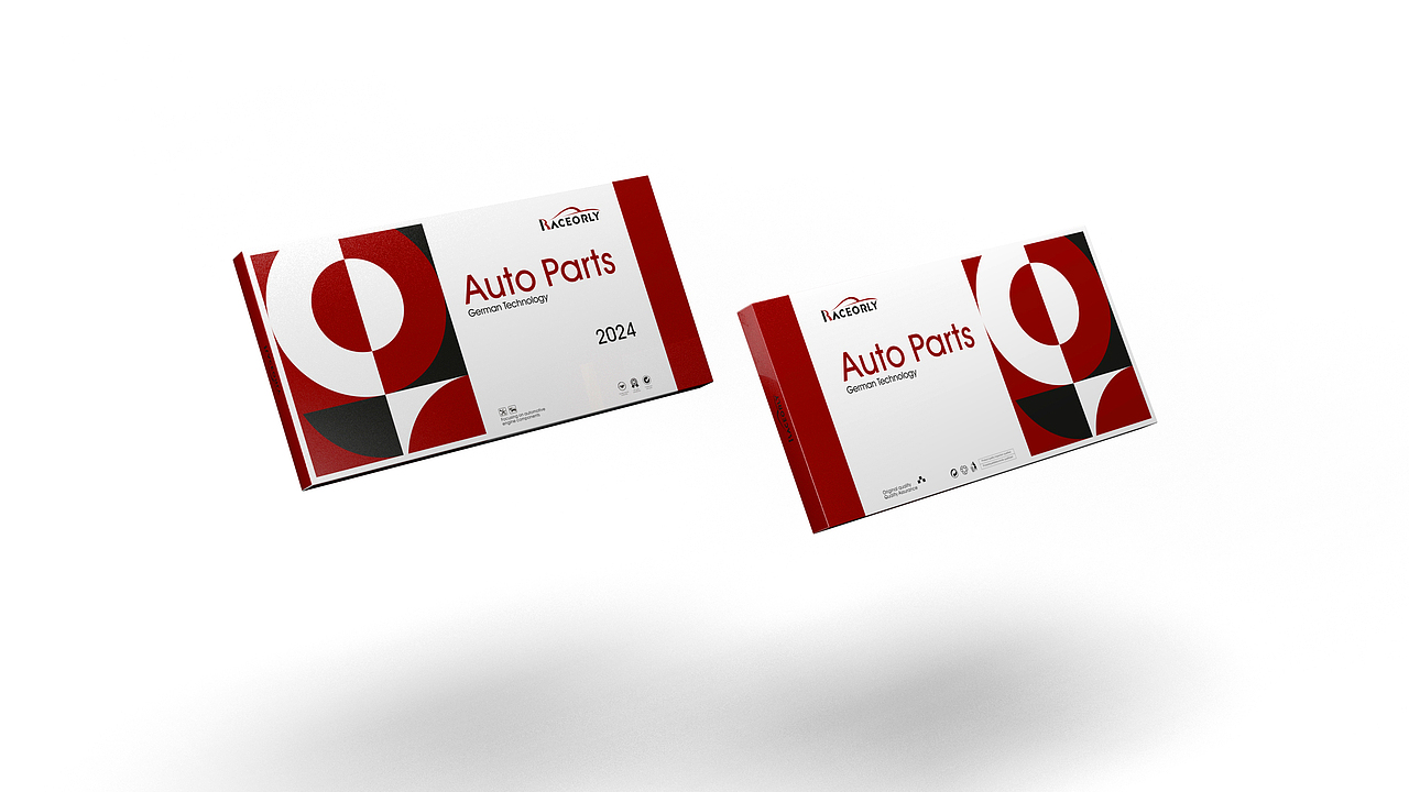 汽车零部件通用包装设计作品案例-悟杰品牌视觉设计