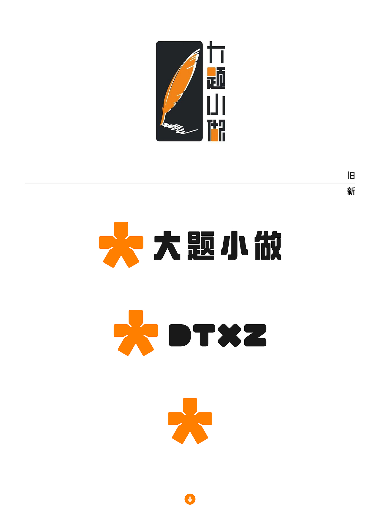 大题小做品牌升级全纪录(图ZMzQ0NTU2NDAw) - 品牌 - 站酷设计师自然卷舌音原创素材 - 站酷ZCOOL