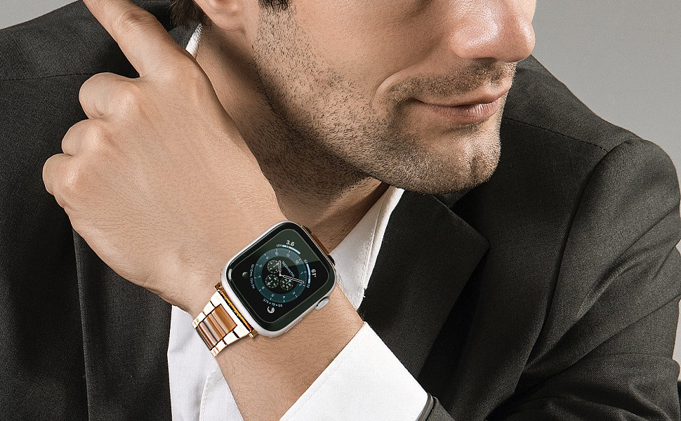 玫瑰金表带亚马逊