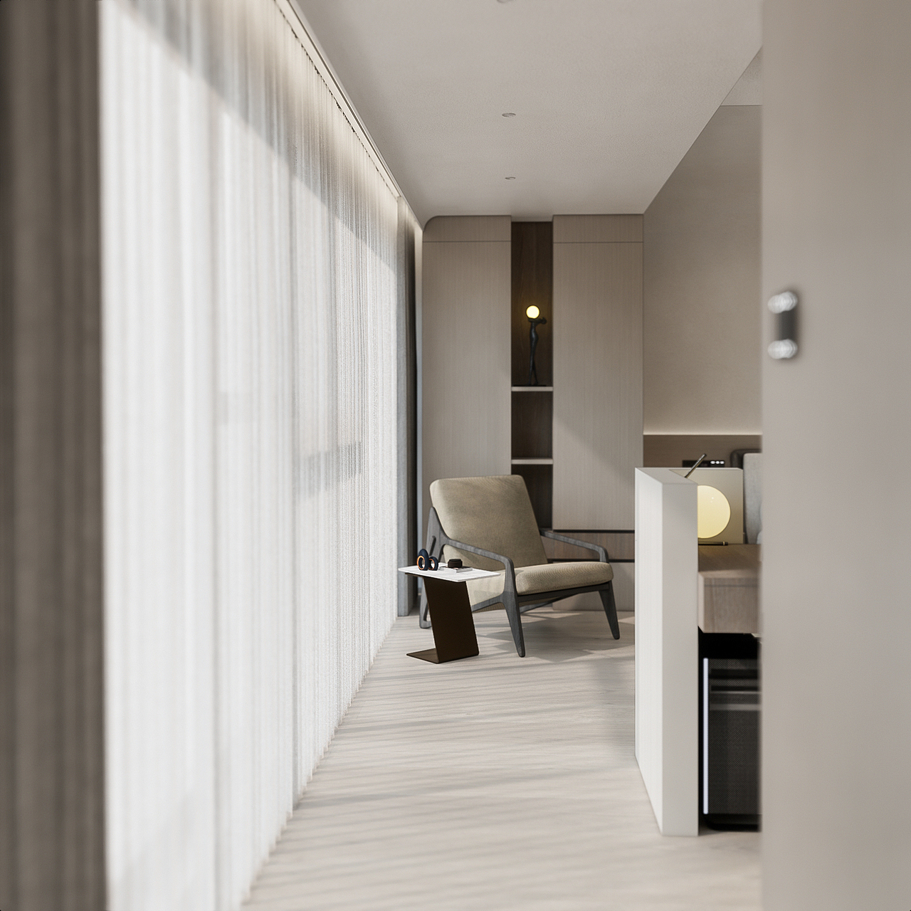 一个单间的小平层