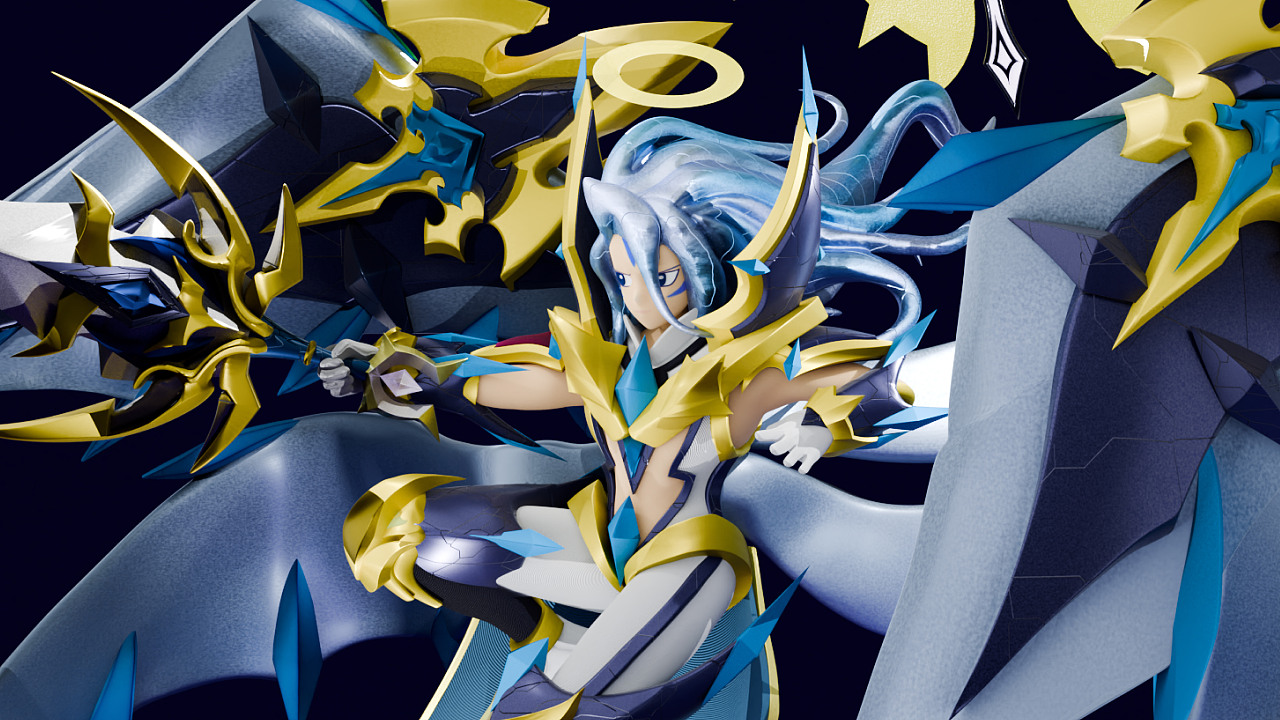 洛克王国同人作品(权天使、伊莱娜)