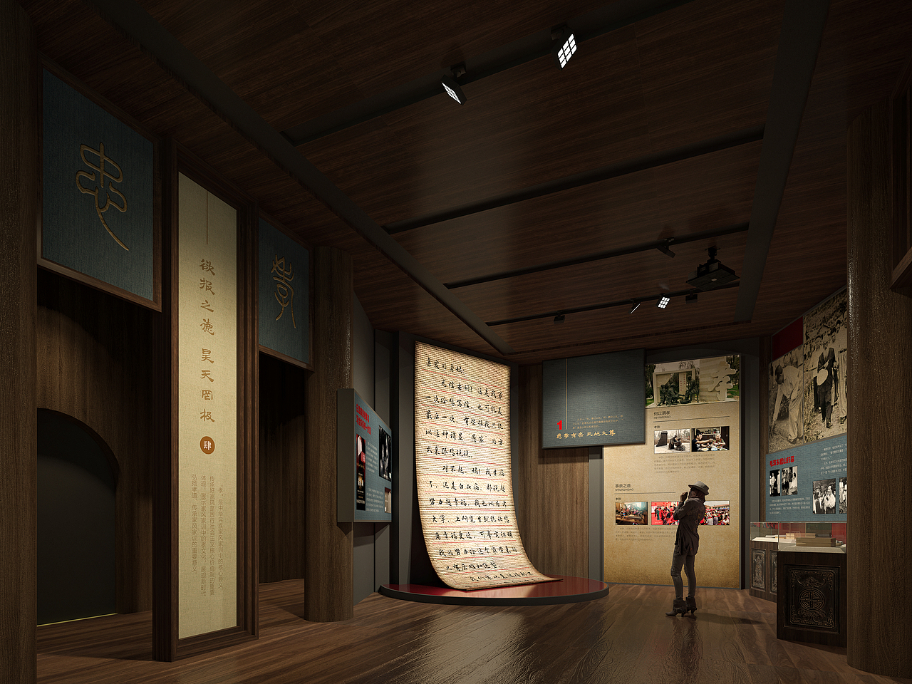 某双子塔展陈设计方案（图ZMzU2NTA3Mzg0） - 建筑/空间 - 站酷设计师展览逻辑喵原创素材 - 站酷ZCOOL