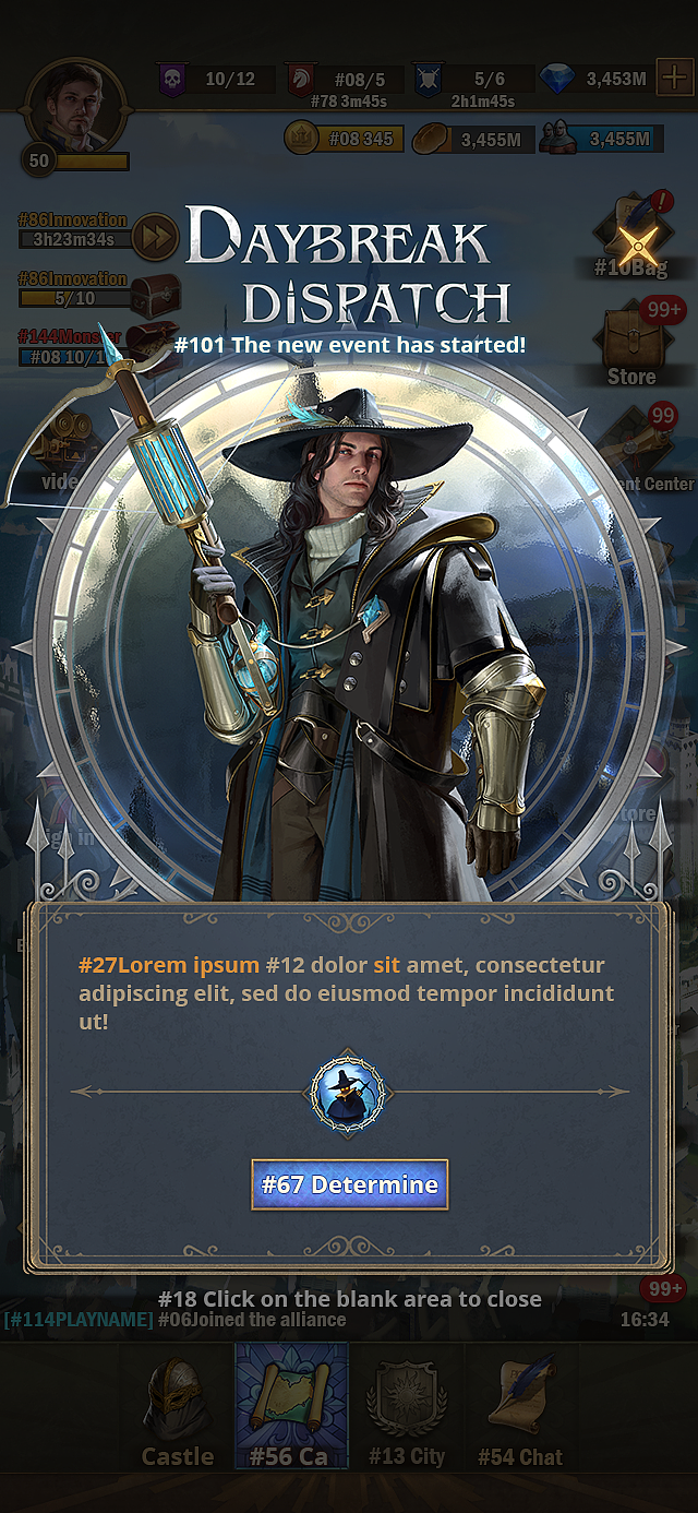 欧美写实项目UI（图ZMzI3MTQ1NjUy） - 游戏UI - 站酷设计师Joe_乔原创素材 - 站酷ZCOOL