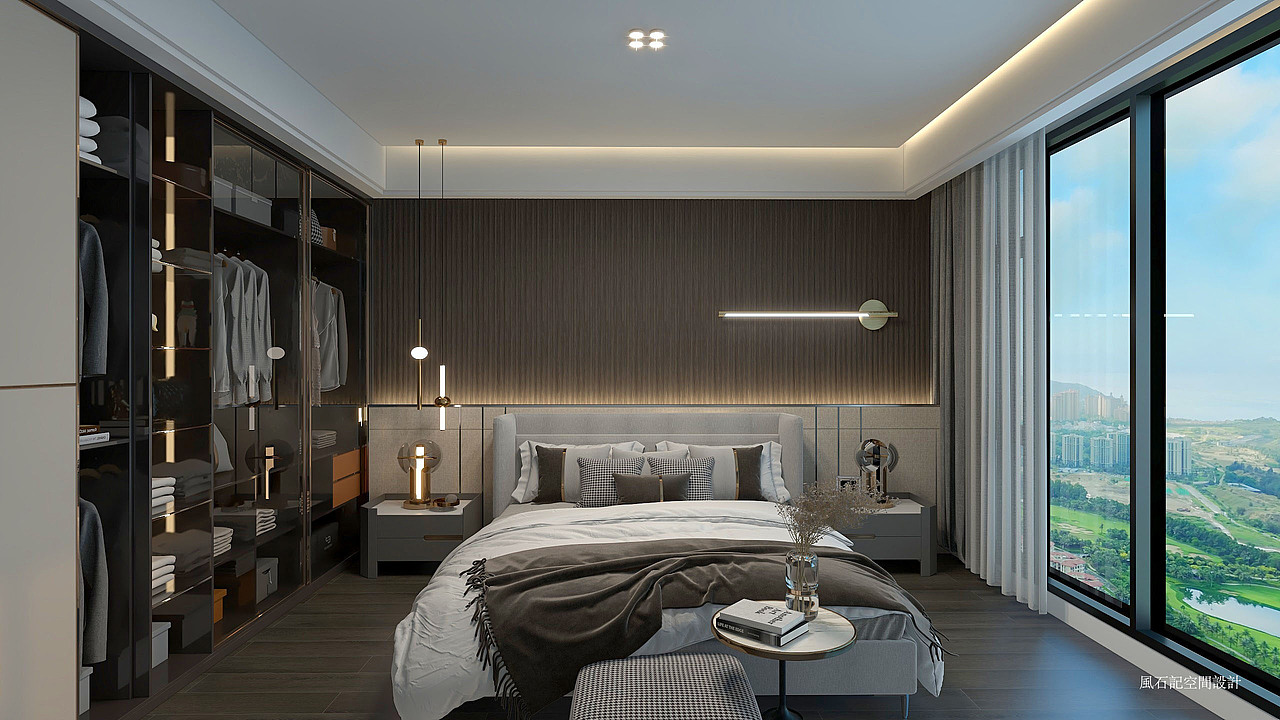 海棠湾小区-新现代哥特式风格家装方案