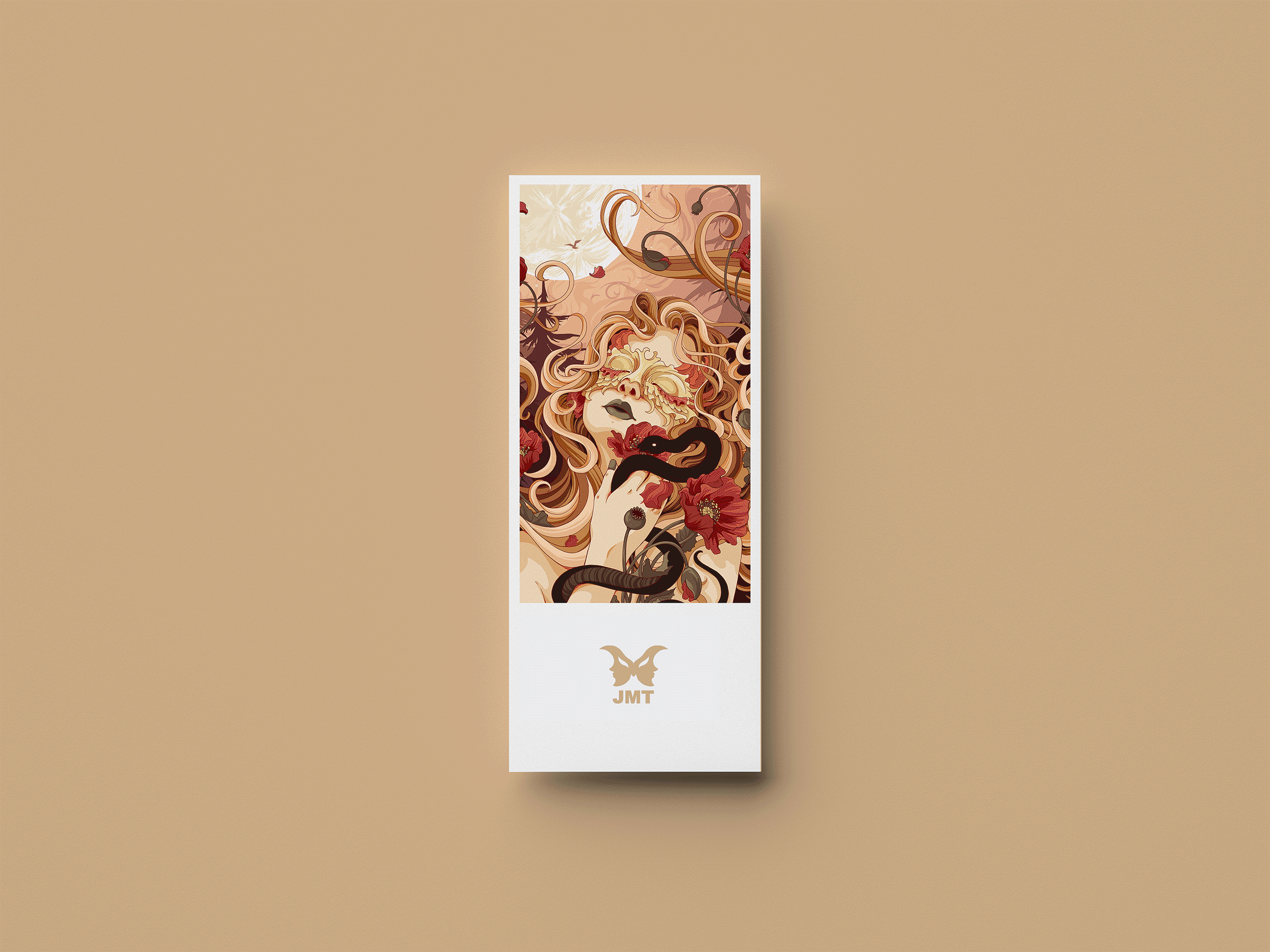 《生肖花语人物篇》插画合集