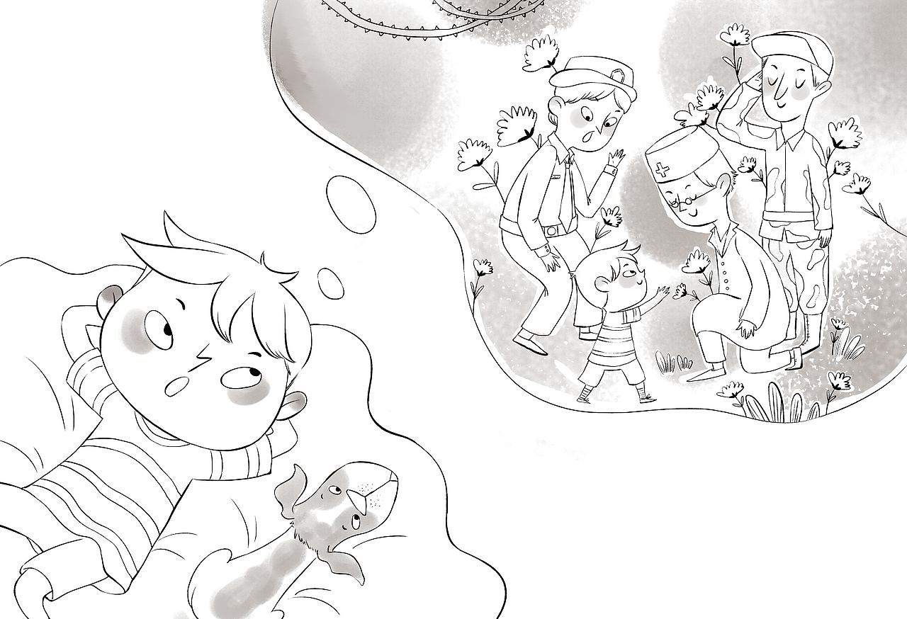 《我能不能快点儿长大》| 儿童插画绘本（图ZMzI2NTEzNzY0） - 绘本 - 站酷设计师Keni_T原创素材 - 站酷ZCOOL