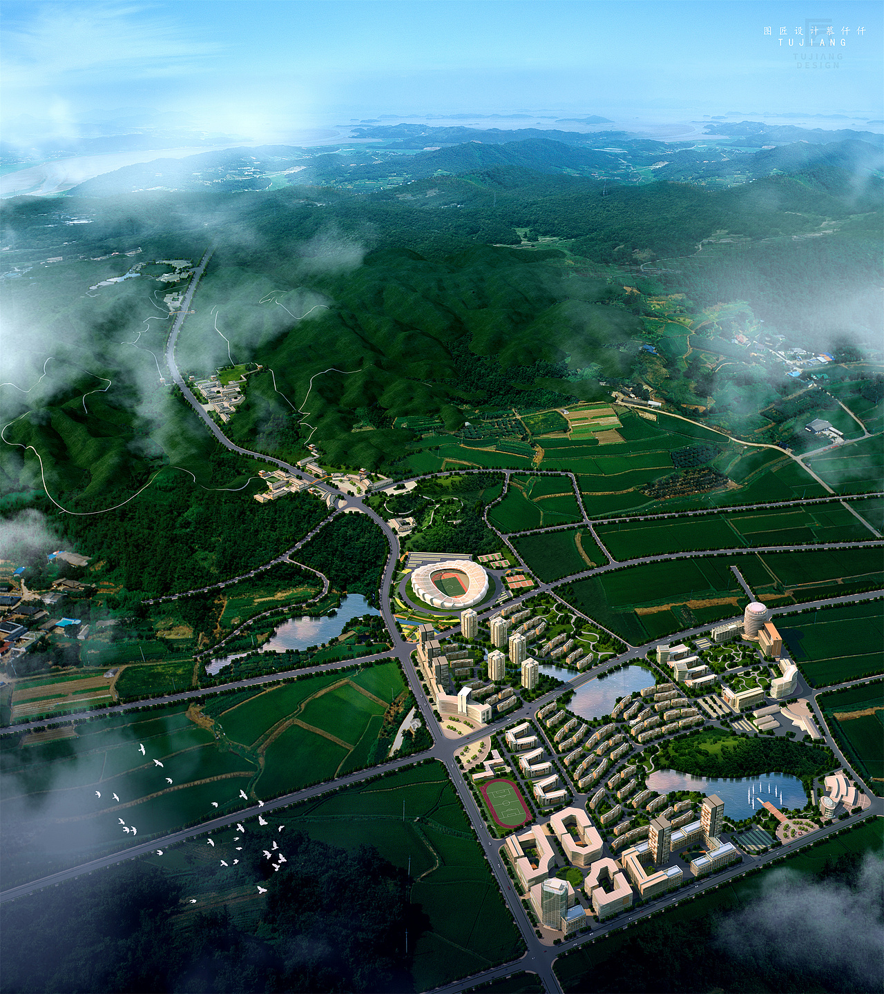 点开看让你叹为观止的大型鸟瞰图！