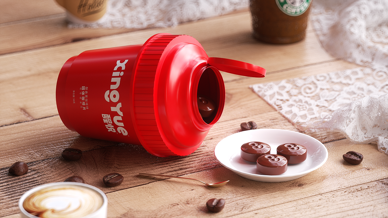 把咖啡装进口袋里，醒悦固体咖啡片包装设计（图ZMzY3NDkyNDg4） - 包装 - 站酷设计师一颗想暴富的韭菜原创素材 - 站酷ZCOOL