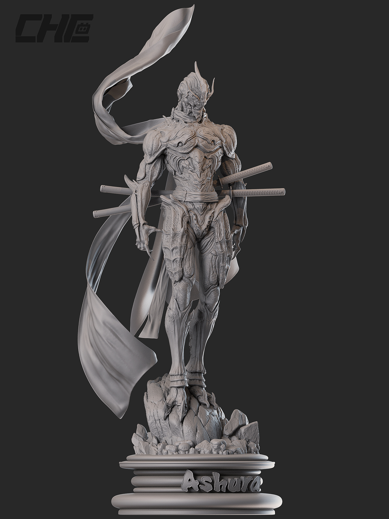 修罗之道（图ZMzE1MjU1NjQw） - 人物/生物 - 站酷设计师老曾模型原创素材 - 站酷ZCOOL