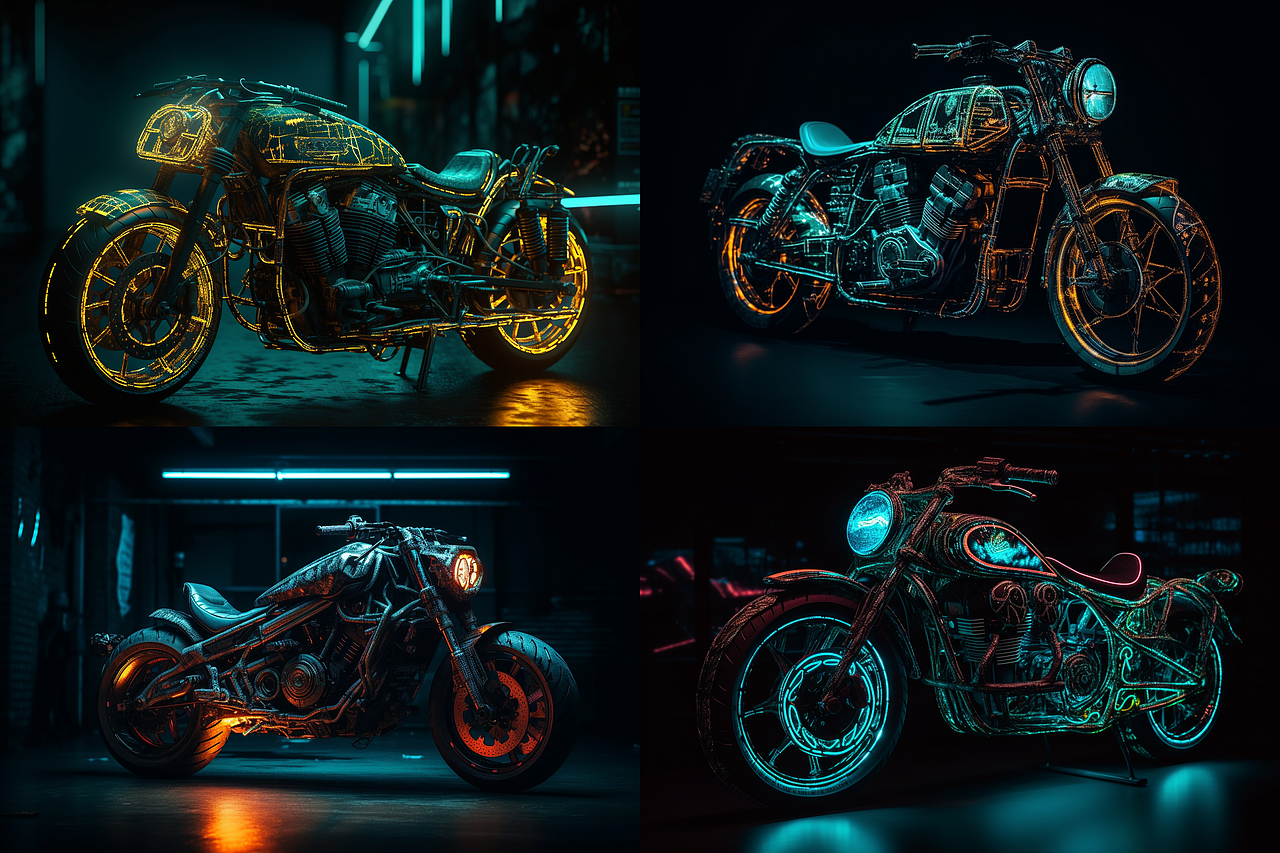 AI · 赛博朋克世界主题矩阵