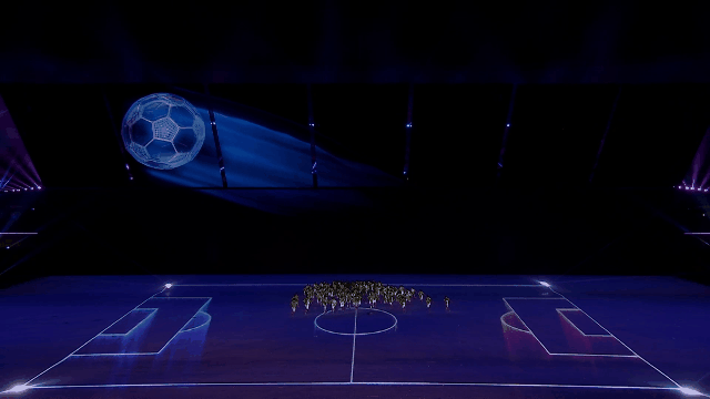 湖北省第十六届运动会开幕式“峡尽天开楚天舒”