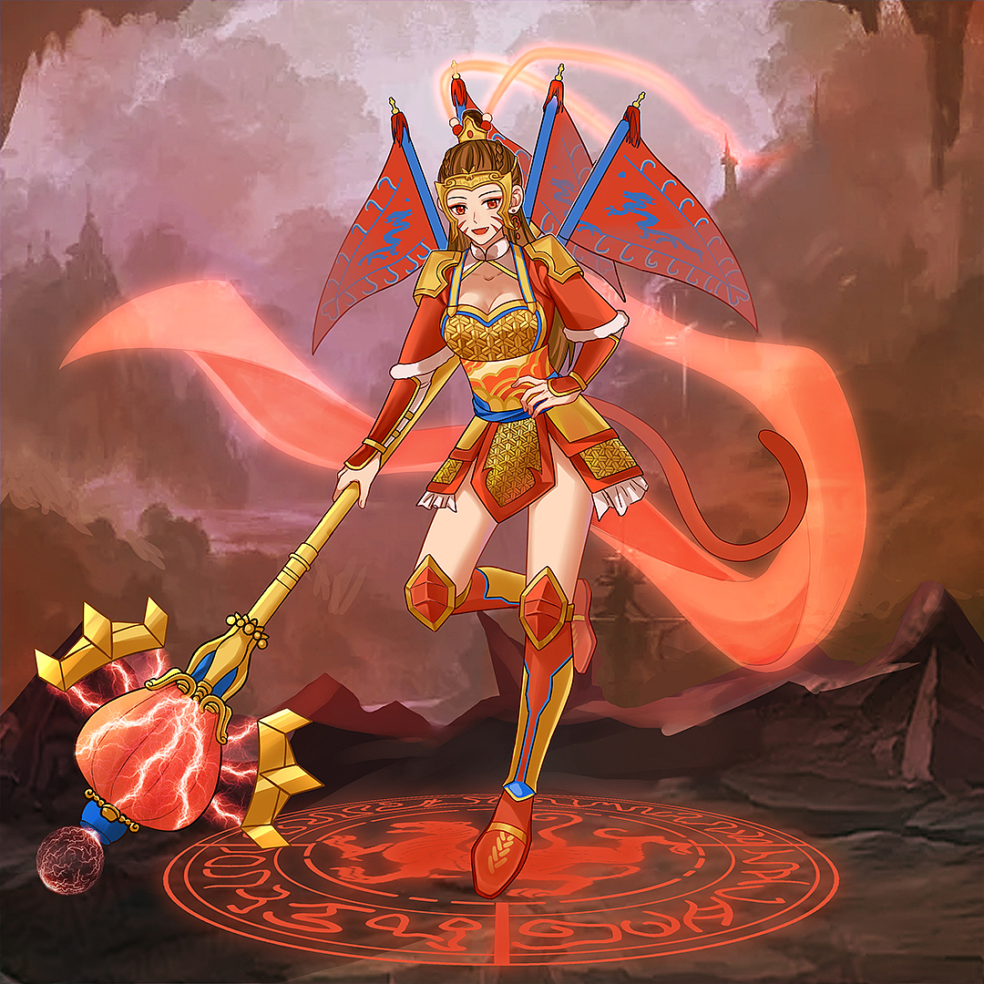 西方七宿——NFT——原画（图ZMzI0NzY3MTQ4） - 概念设定 - 站酷设计师鹿在侧原创素材 - 站酷ZCOOL