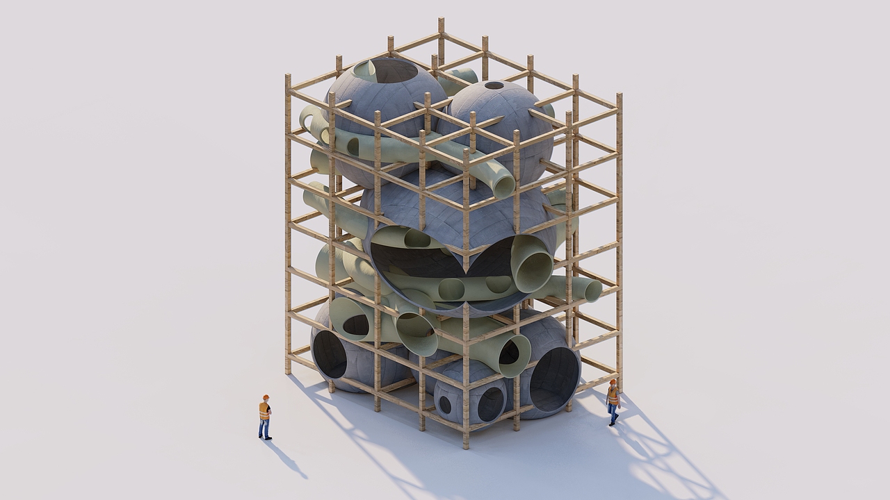虚拟建筑 BODE MAZE（图ZMzAxOTU4OTYw） - 建筑设计 - 站酷设计师Leosue原创素材 - 站酷ZCOOL